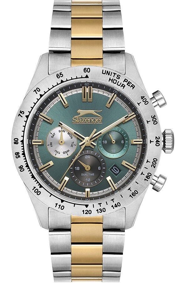 Slazenger SL.09.2419.2.06 Quartz Çelik Altın/Gri 44 mm Erkek Kol Saati