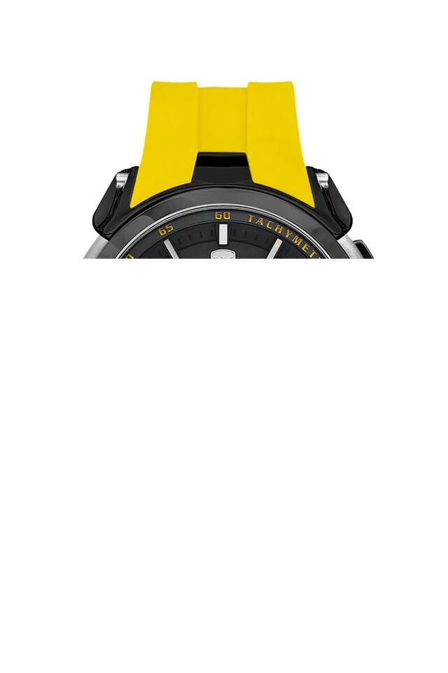 Wainer Swiss Made WA.16910-E Quartz Silikon Sarı 48 mm Erkek Kol Saati