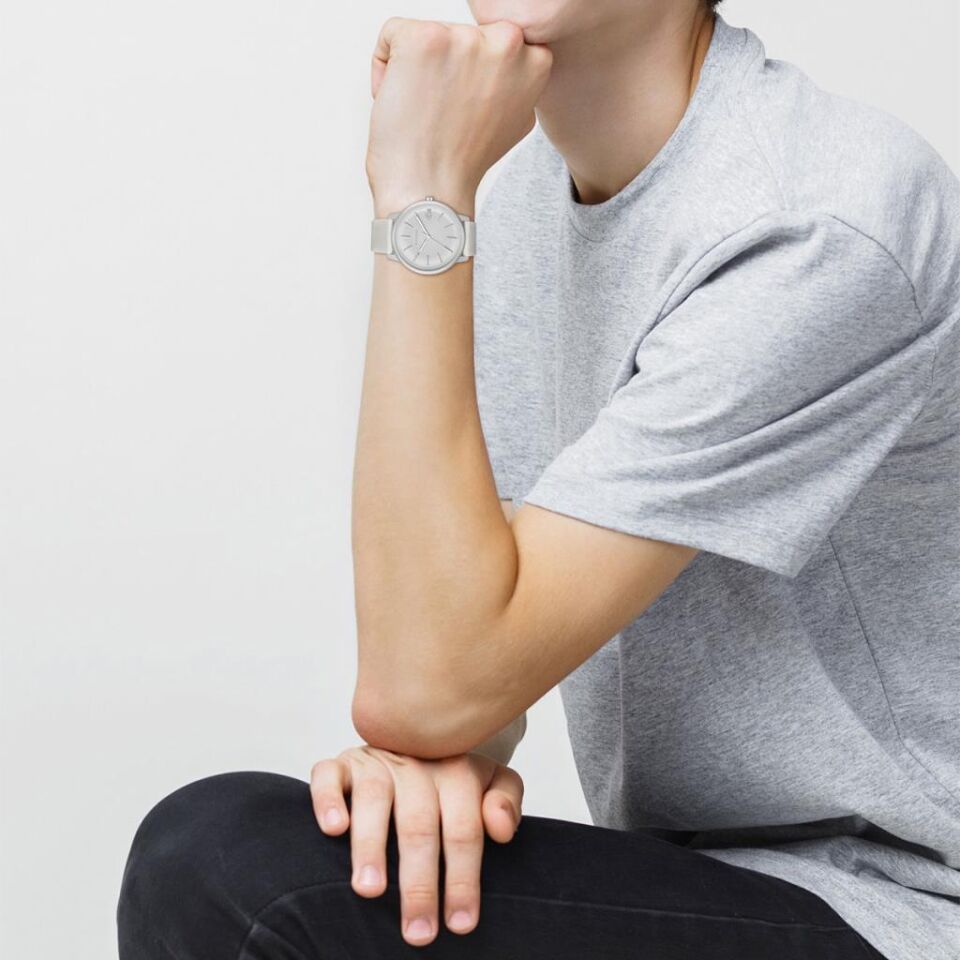 Lacoste 2011240 42 mm Gri Erkek Kol Saati