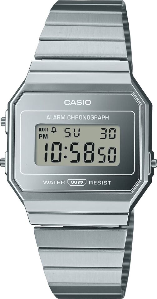 Casio A700WEV-7ADF Retro Quartz Dijital Gri 36 mm Erkek Kol Saati