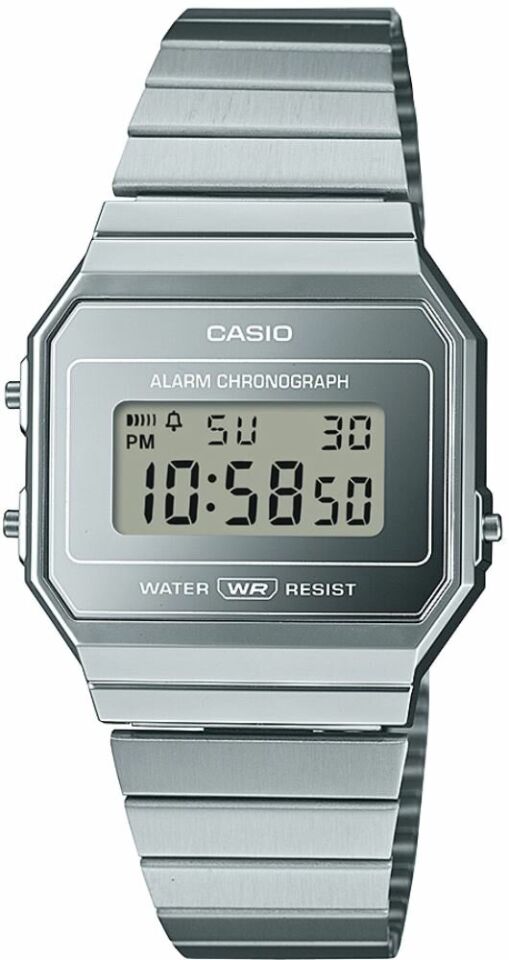 Casio A700WEV-7ADF Retro Quartz Dijital Gri 36 mm Erkek Kol Saati
