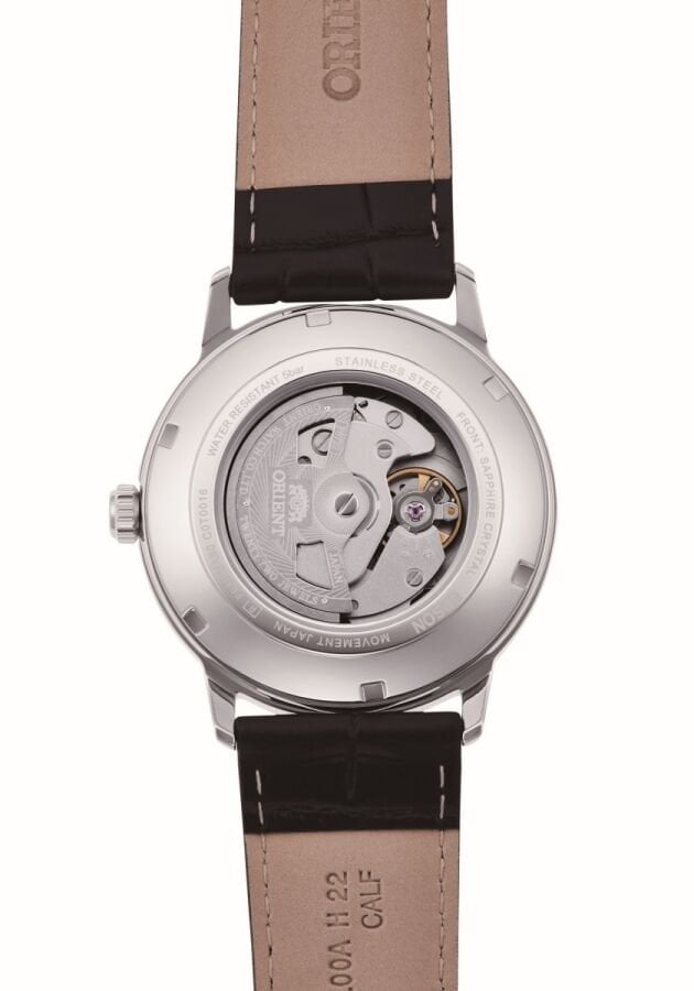 Orient RA-AC0F11L30B Otomatik Deri Siyah Lacivert Kadran Safir Cam 42 mm Erkek Kol Saati