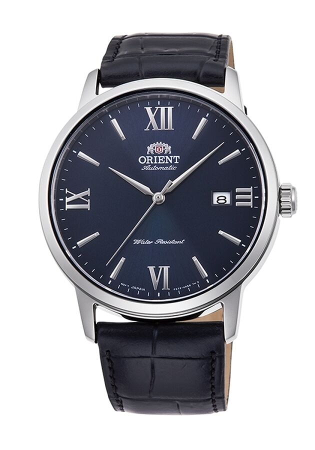 Orient RA-AC0F11L30B Otomatik Deri Siyah Lacivert Kadran Safir Cam 42 mm Erkek Kol Saati
