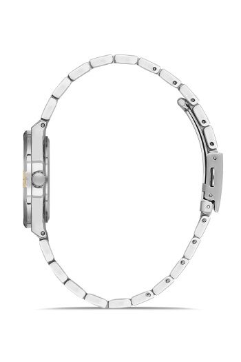 Ferro Quartz Çelik Altın/Gri 35 mm Kadın Kol Saati