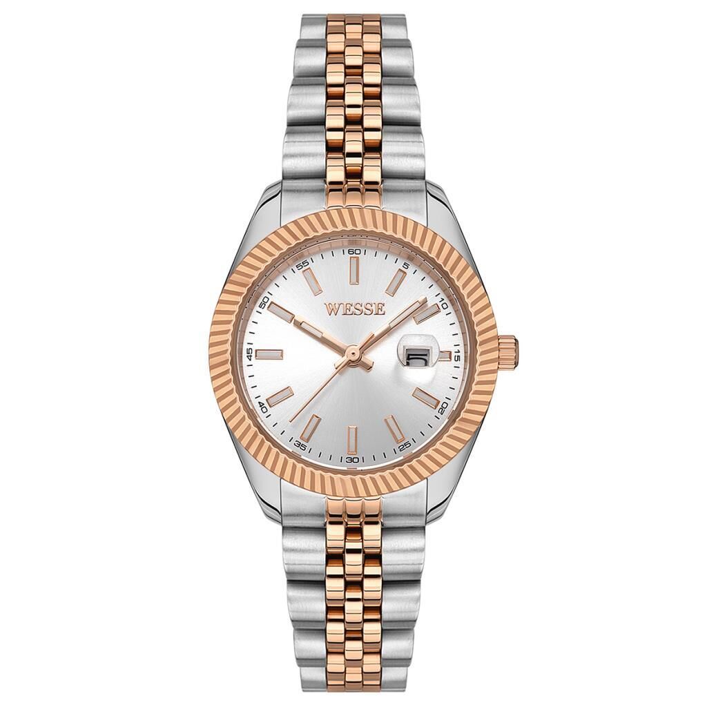 Wesse WWL111511 Quartz Çelik Rose/Gri 32 mm Kadın Kol Saati