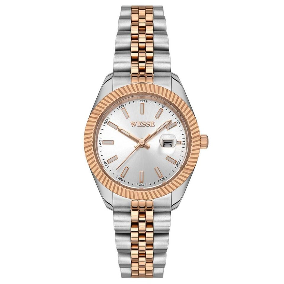 Wesse WWL111511 Quartz Çelik Rose/Gri 32 mm Kadın Kol Saati