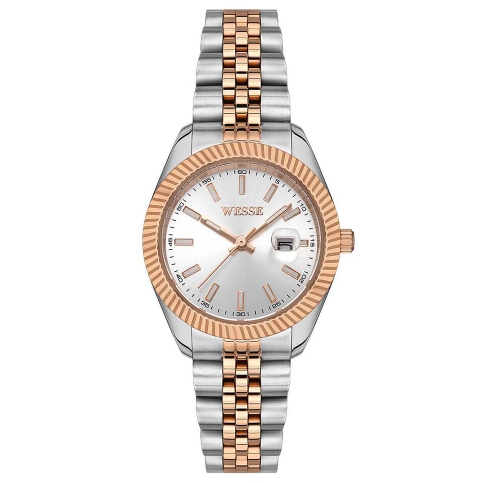 Wesse WWL111511 Quartz Çelik Rose/Gri 32 mm Kadın Kol Saati