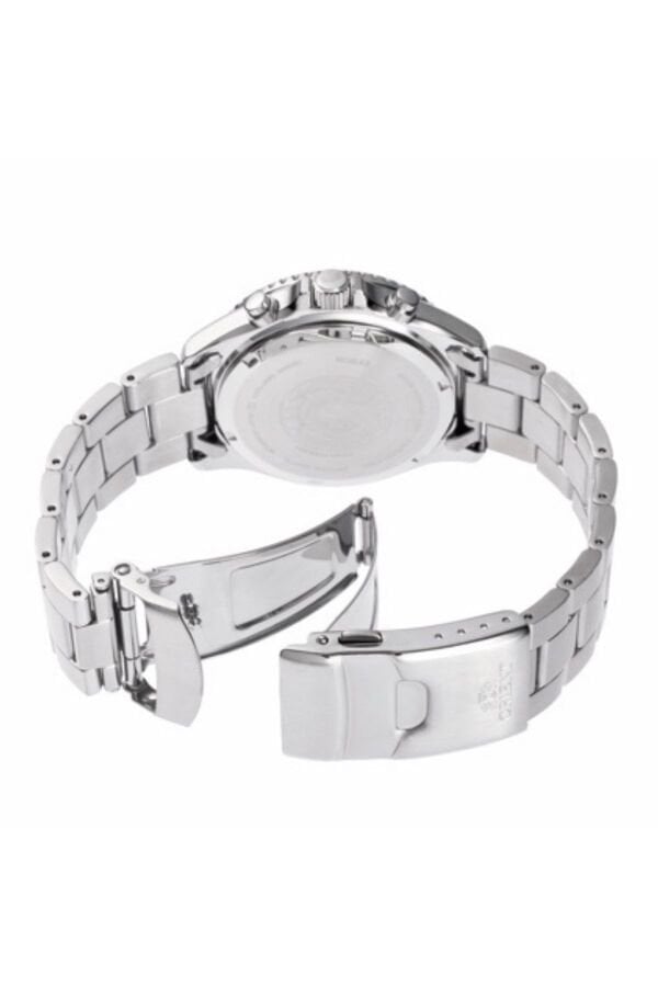 Orient Mako RA-TX0207R10B Quartz Solar Çelik Gri Kırmızı Kadran Safir Kristal 20 ATM 43 mm Erkek Kol Saati