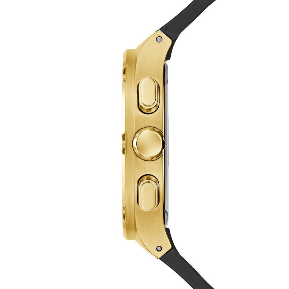 Guess GUGW0571G3 Quartz Silikon Siyah Yeşil Kadran 42 mm Erkek Kol Saati
