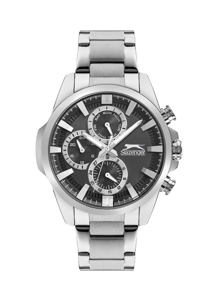 Slazenger SL.09.1922.2.02 Quartz Çelik Gri 44 mm Erkek Kol Saati