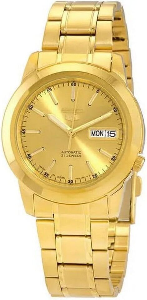 Seiko 5 Japan SNKE56J1 Otomatik Çelik Altın Rengi 37 mm Erkek Kol Saati