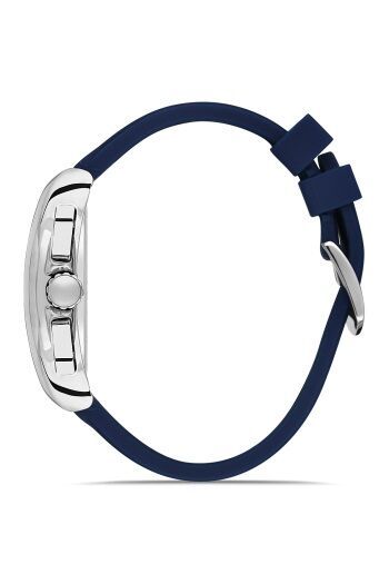 Ferro Siyah Silikon Kordon Erkek Kol Saati FM11444D-L3 Fonksiyonları Aktif 3ATM Su Geçirmez