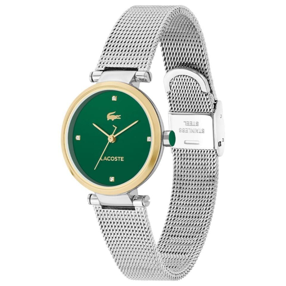 Lacoste 2001348 Quartz Hasır Yeşil Kadran 30 mm Kadın Kol Saati