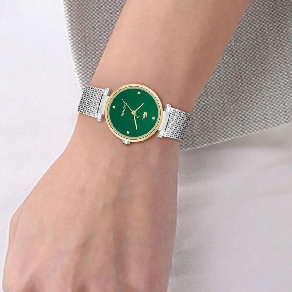Lacoste 2001348 Quartz Hasır Yeşil Kadran 30 mm Kadın Kol Saati