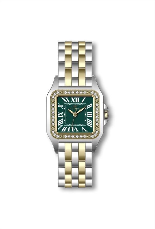 Ferro Sarı ve Gümüş Çelik Kordon Kadın Kol Saati FL40112A-D6 3ATM Su Geçirmez 2 Yıl Garantili