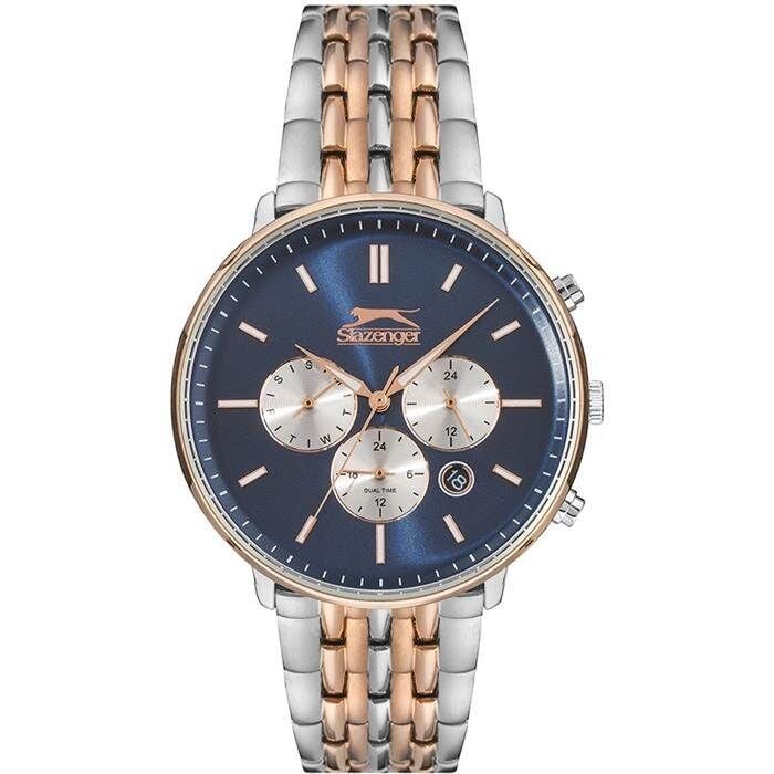 Slazenger Sl.09.1830.2.03 42 mm Gri/Rose Çelik Erkek Kol Saati