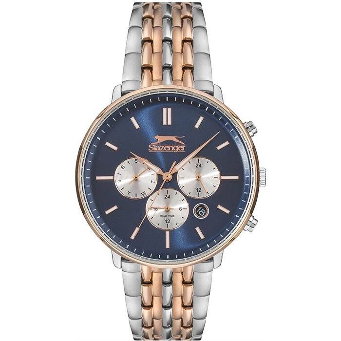 Slazenger Sl.09.1830.2.03 42 mm Gri/Rose Çelik Erkek Kol Saati
