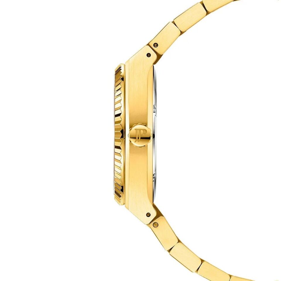 Jacques Philippe JPQGLS582324 Quartz Swiss Made Quartz Çelik Altın Rengi Safir Cam 34 mm Kadın Kol Saati