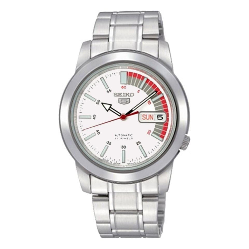 Seiko 5 SNKK25K1 Otomatik Çelik Gri 39 mm Erkek Kol Saati