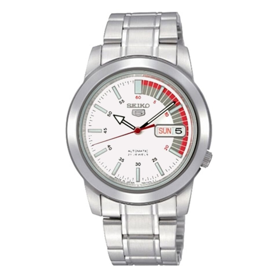 Seiko 5 SNKK25K1 Otomatik Çelik Gri 39 mm Erkek Kol Saati