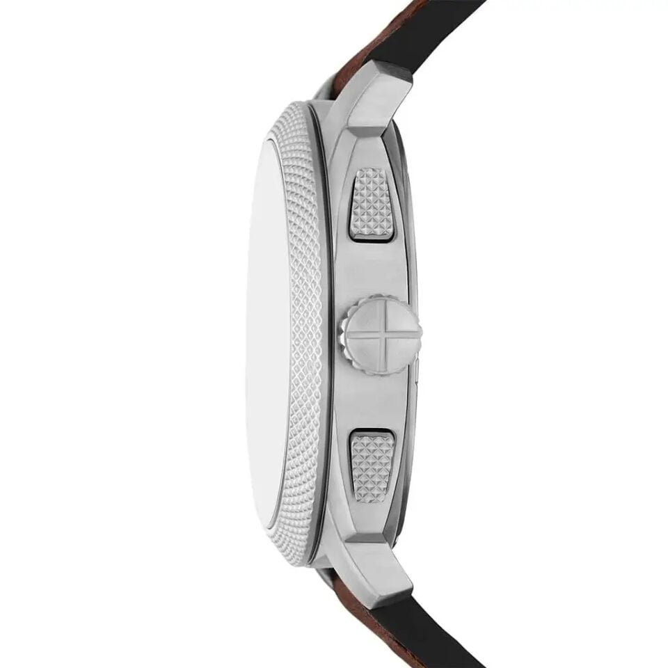 Fossil FFS6100 Quartz Deri Kahverengi Yeşil Kadran 44 mm Erkek Kol Saati