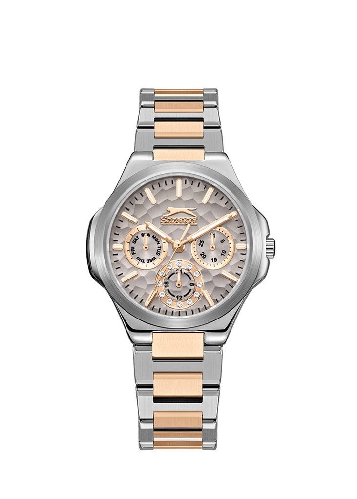 Slazenger SL.09.2365.4.02 Quartz Çelik Rose/Gri 40 mm Kadın Kol Saati