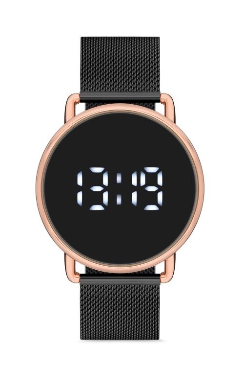 Ferro Siyah Hasır Kordon Erkek Kol Saati F11064C-R F11064C-R