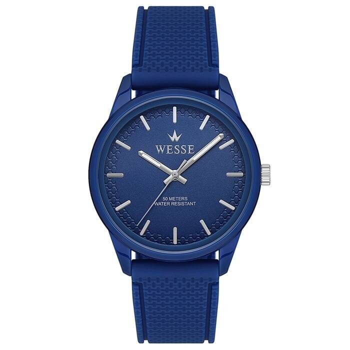 Wesse WWG209303 Quartz Silikon Mavi 40 mm Erkek Kol Saati