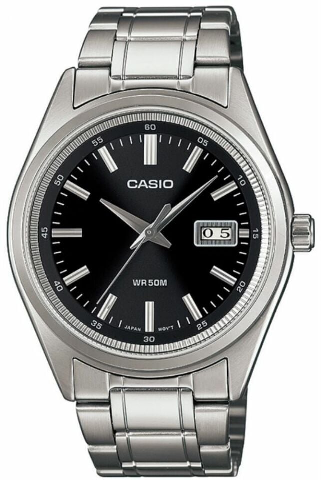 Casio MTP-B180D-1A1VDF Quartz Çelik Gri Siyah Kadran 41 mm Erkek Kol Saati