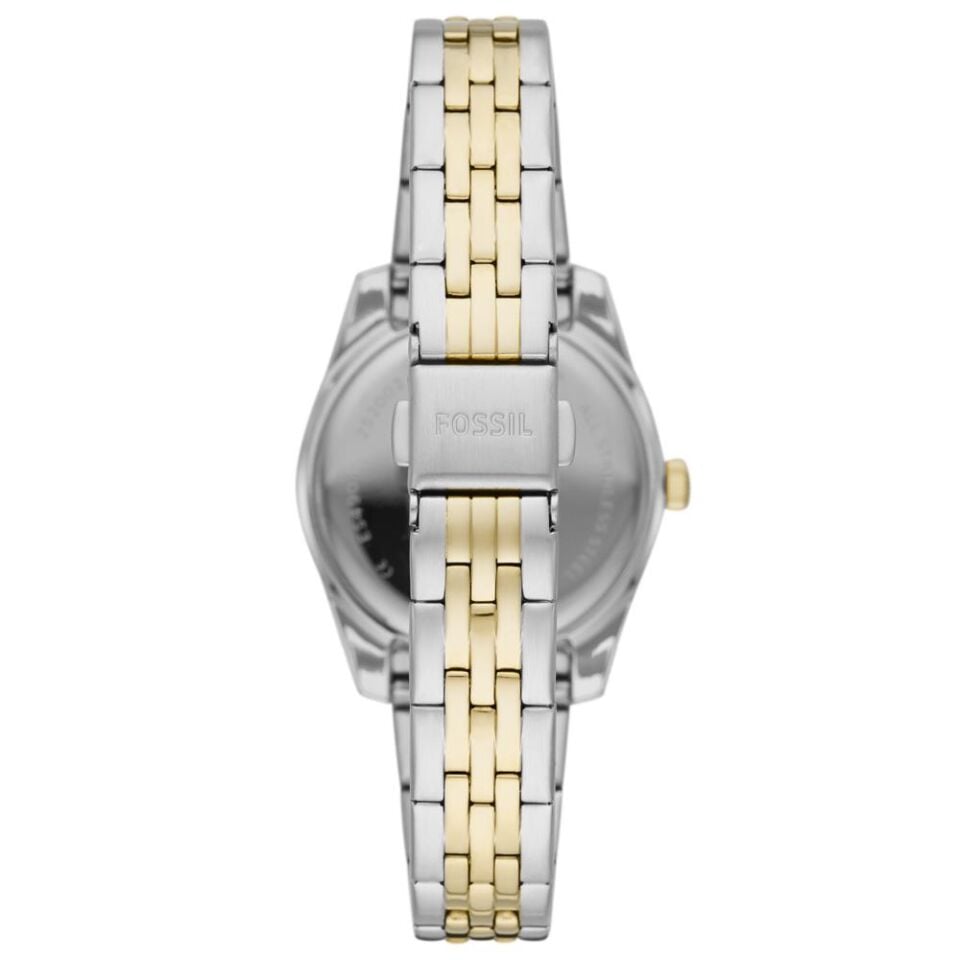 Fossil FES4949 Quartz Çelik Altın Rengi/Metalik Gri  32 mm Kadın Kol Saati