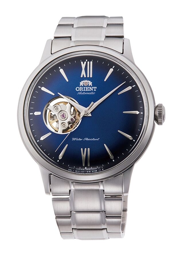 Orient Bambino RA-AG0028L30B Otomatik Çelik Gri Lacivert Kadran 41 mm Erkek Kol Saati