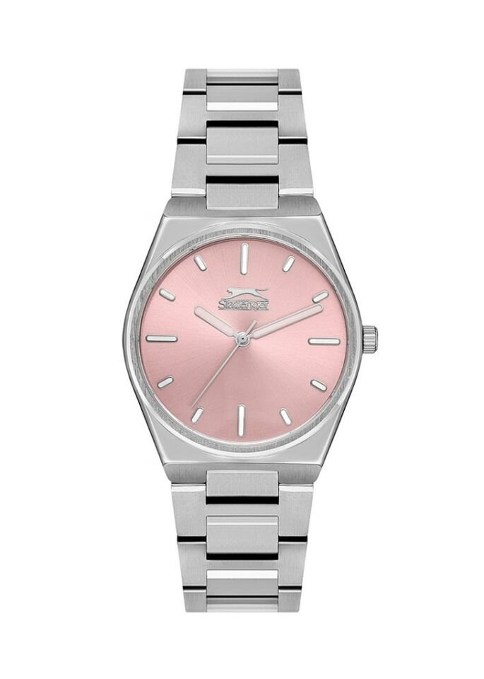 Slazenger SL.09.2116.3.03 Çelik Gri Pembe Kadran 35 mm Kadın Kol Saati