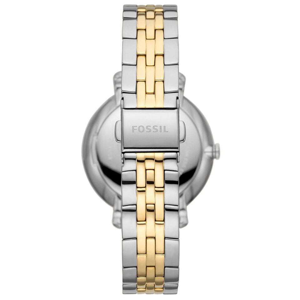 Fossil FES5166 Quartz Çelik Altın/Gri Beyaz Kadran 36 mm Kadın Kol Saati
