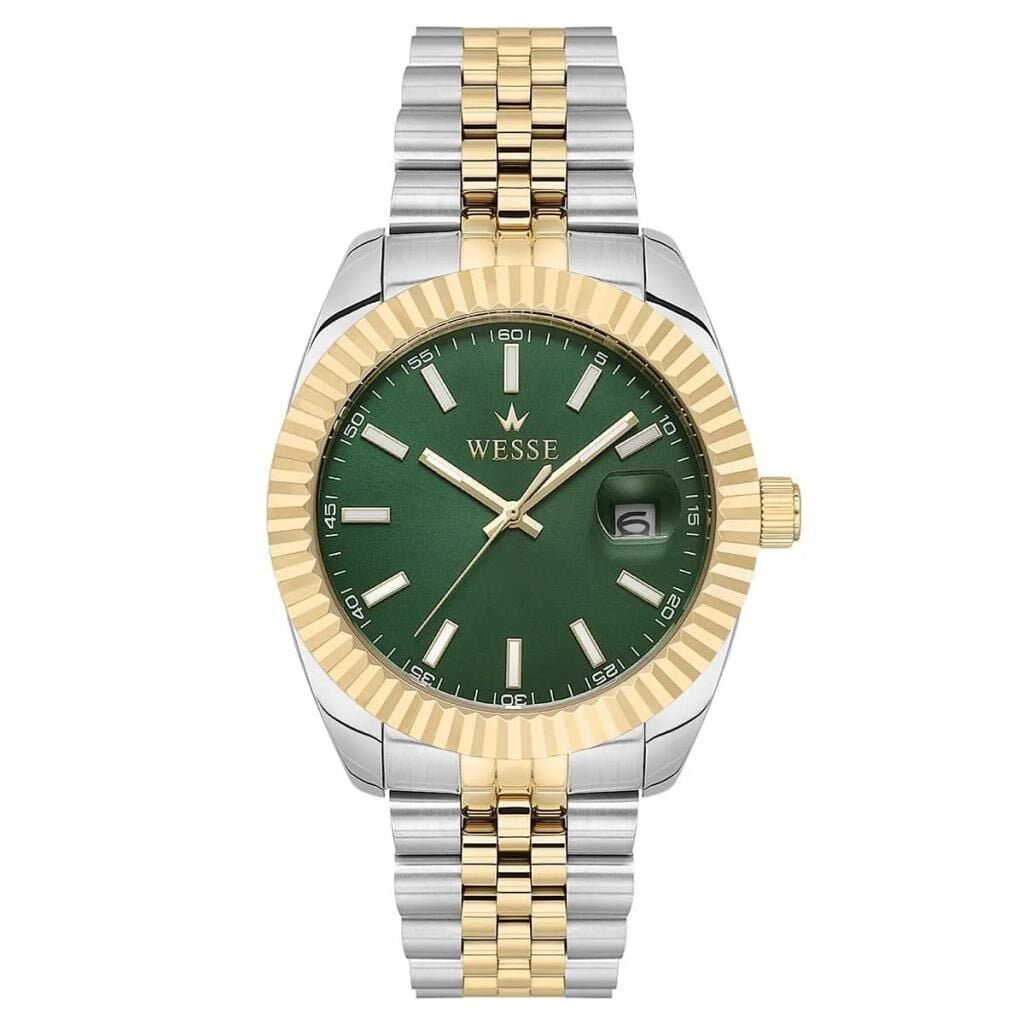 Wesse WWG403006 Quartz Çelik Altın/Gri 41 mm Erkek Kol Saati