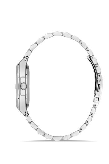 Ferro Gümüş Çelik Kordon Erkek Kol Saati F11386A-A2 3 ATM Su Geçirmez 2 Yıl Garantili Hediye Paketli