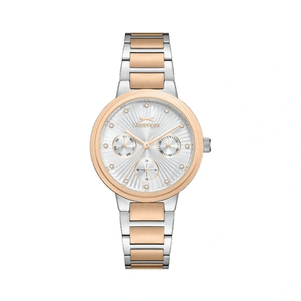 Slazenger SL.09.2466.4.04 Quartz Çelik Rose/Gri 33 mm Kadın Kol Saati