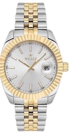 Wesse WWG403007 Quartz Çelik Altın/Gri 41 mm Kadın Kol Saati