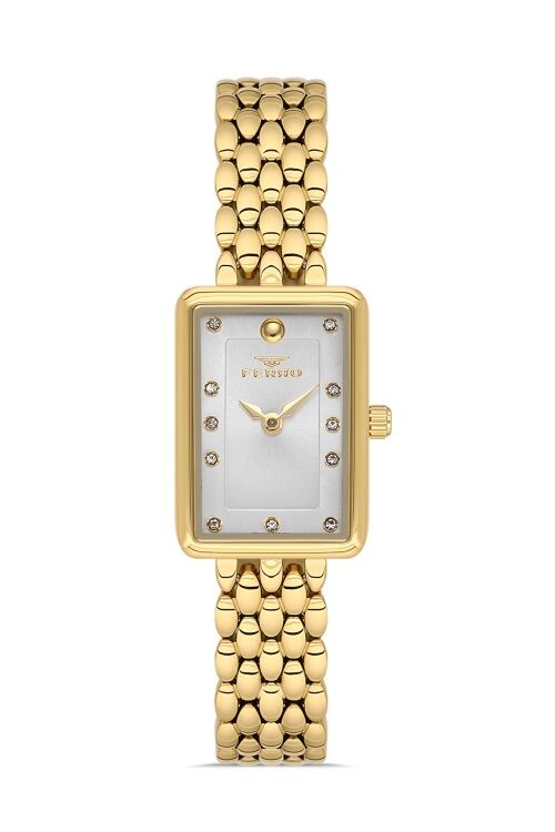 Ferro FL21511AWT-B Quartz Çelik Altın Rengi 33 mm Kadın Kol Saati