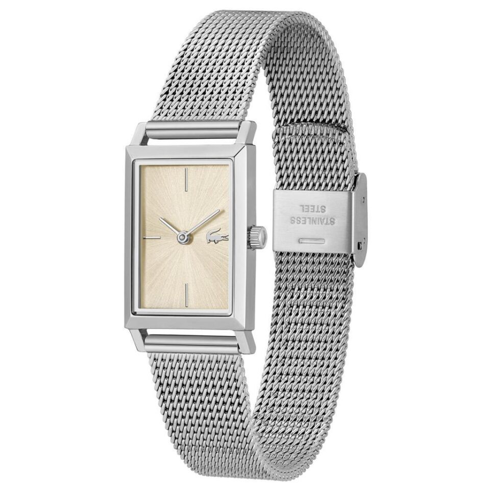 Lacoste 2001346 Quartz Çelik Gri 21 mm Kadın Kol Saati