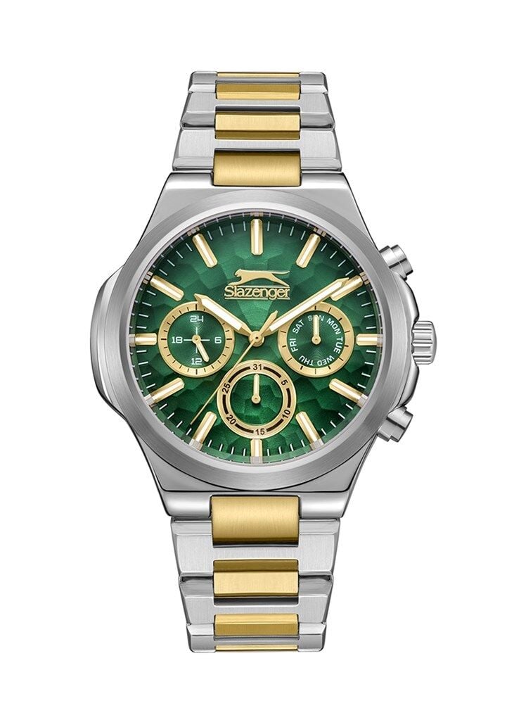 Slazenger SL.09.2427.2.01 Quartz Çelik Altın/Gri 45 mm Erkek Kol Saati