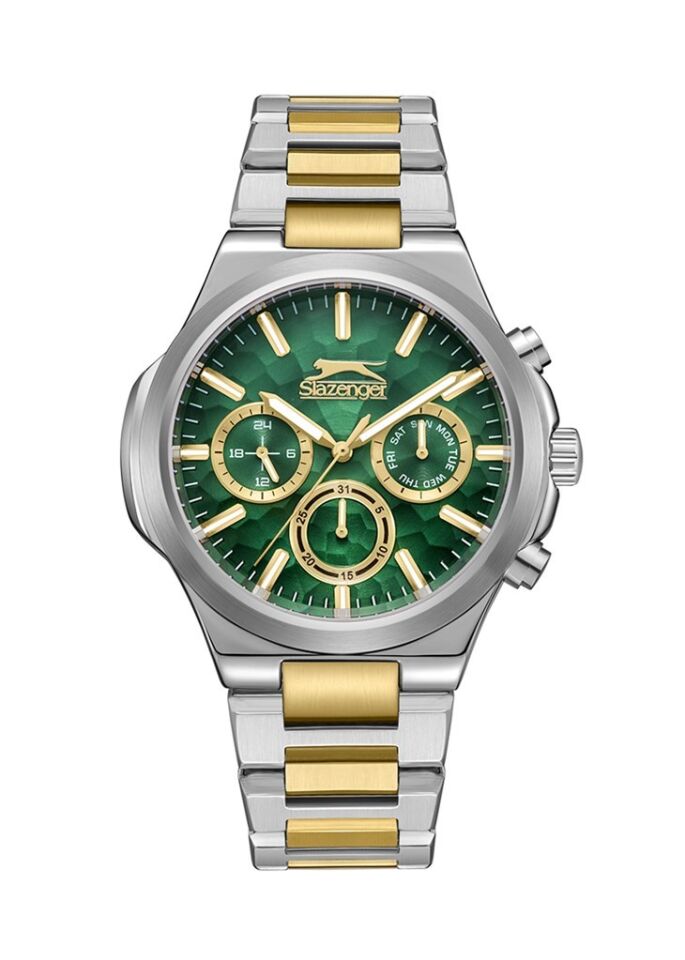 Slazenger SL.09.2427.2.01 Quartz Çelik Altın/Gri 45 mm Erkek Kol Saati