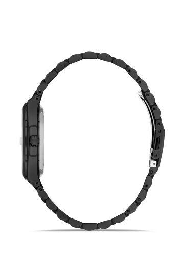 Ferro F11386A-G Quartz Çelik Siyah 40 mm Erkek Kol Saati