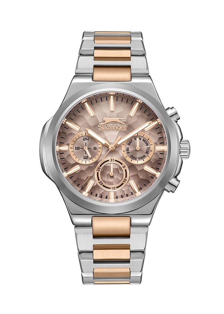Slazenger SL.09.2427.2.02 Quartz Çelik Rose/Gri 45 mm Erkek Kol Saati