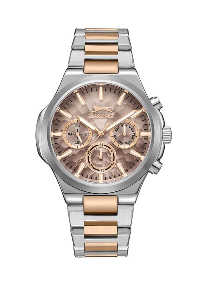 Slazenger SL.09.2427.2.02 Quartz Çelik Rose/Gri 45 mm Erkek Kol Saati