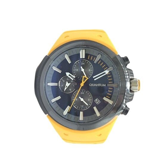 Quantum PWG1004.654 42 mm Sarı Erkek Saat