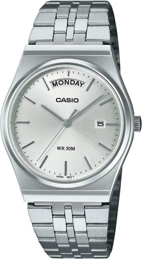 Casio MTP-B146D-7AVDF Quartz Çelik Gri 35 mm Erkek Kol Saati