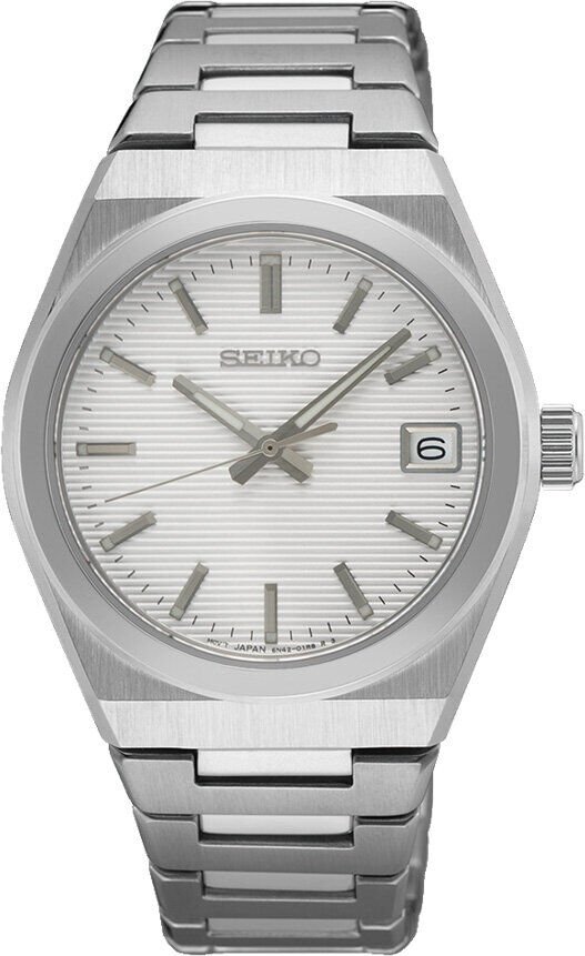 Seiko SUR573P1 Quartz Çelik Gri Safir Cam 10 ATM 34 mm Kadın Kol Saati