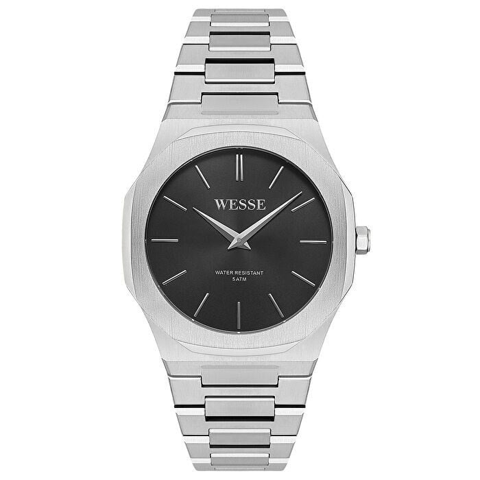 Wesse WWG402901 Quartz Çelik Gri 44 mm Erkek Kol Saati