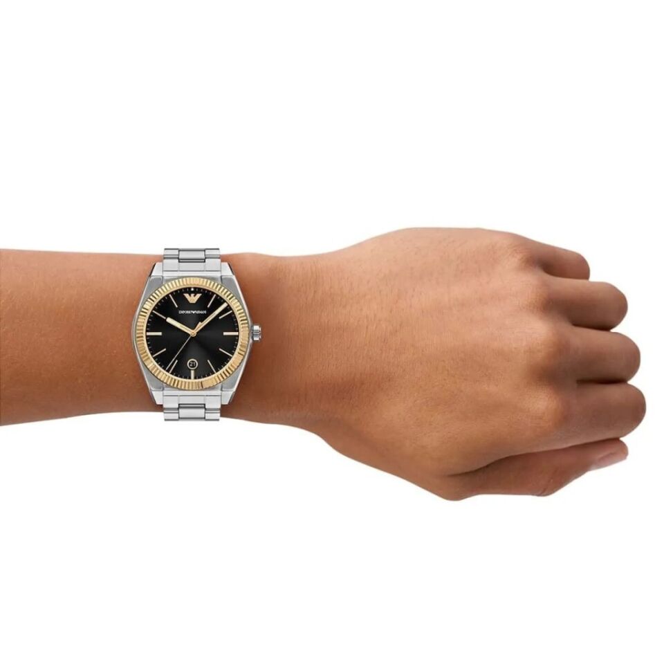 Emporio Armani AR80077SET Erkek Kol Saati ve Yedek Kordon