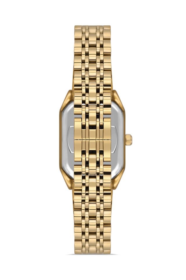 Ferro Sarı Çelik Kordon Kadın Kol Saati FL21571AWT-B6 3ATM Su Geçirmez 2 Yıl Garantili HediyePaketli